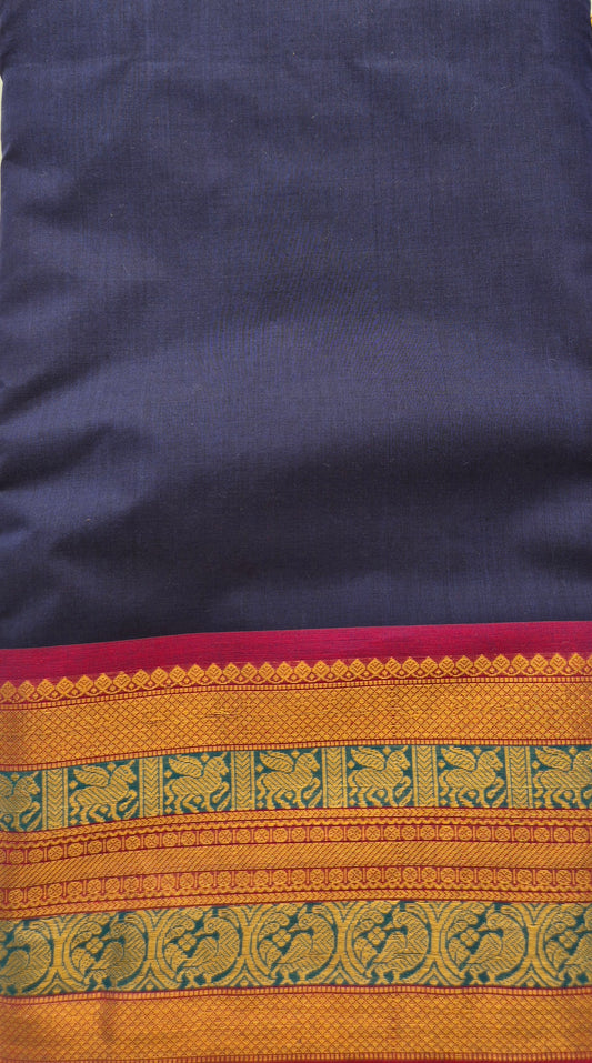 Chettinadu cotton running material (1 meter)- CM3