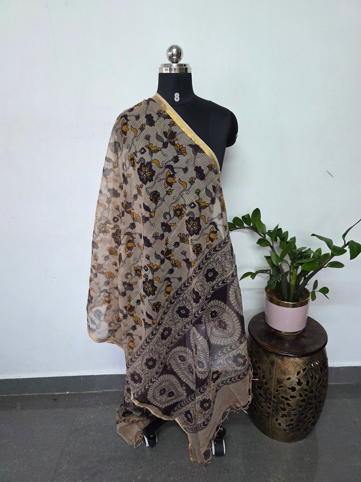 Kota kalamkari duppatta- AK546