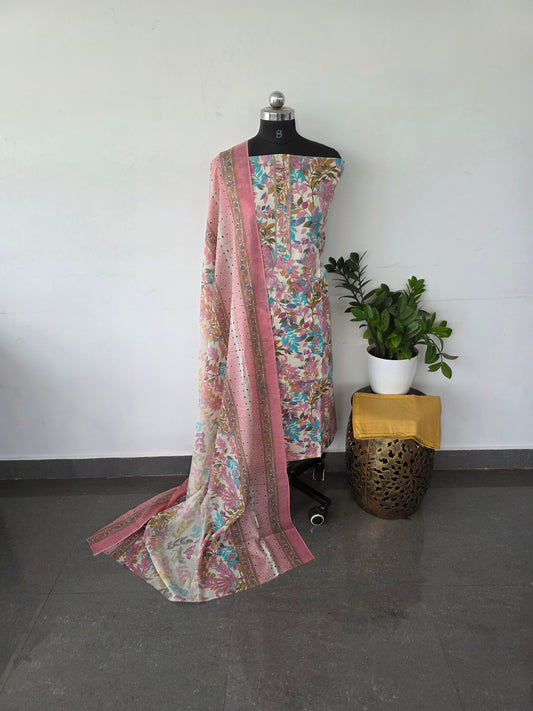 Regular/office wear pure cotton set - BF63