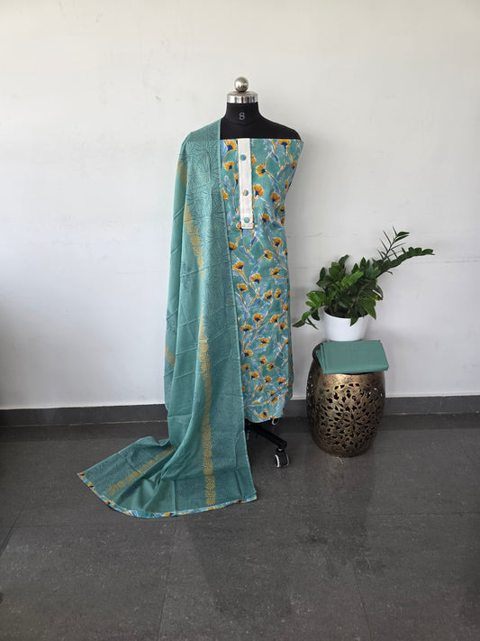 Pure cotton set - Light blue