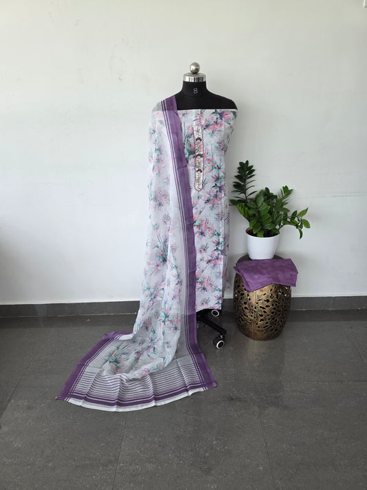 Premium linen cotton set - li1