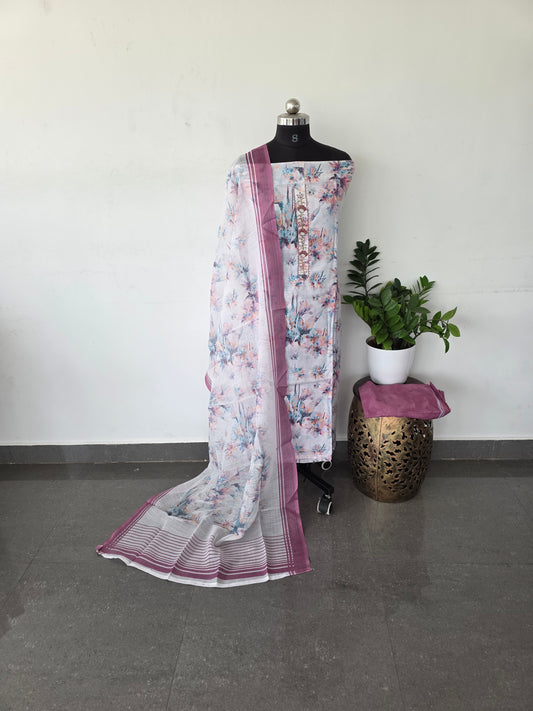 Premium linen cotton set - li3