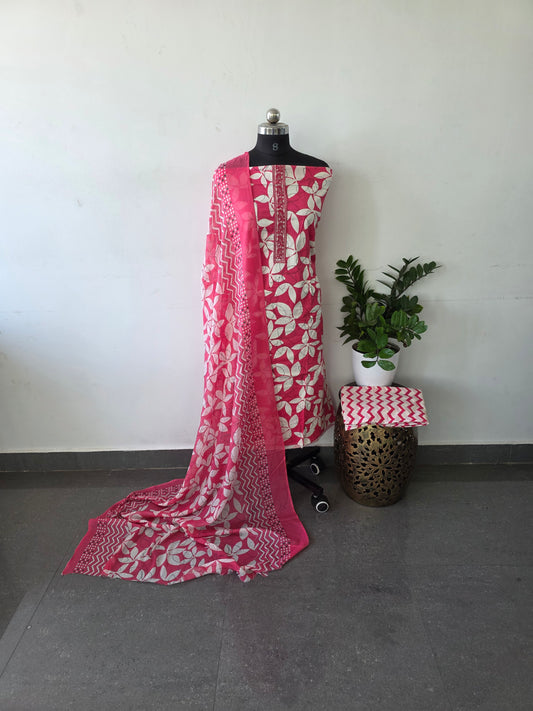 Regular/office wear pure cotton set - BF38