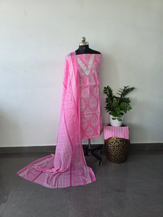 Pure cotton set - Pink
