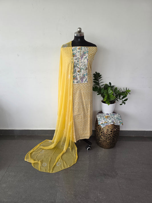 Regular/office wear pure cotton set - BF23