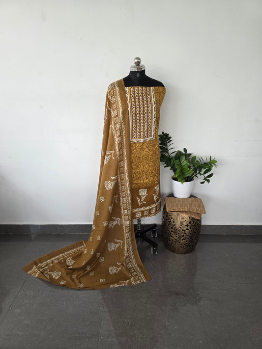 Regular/office wear pure cotton set - BF10