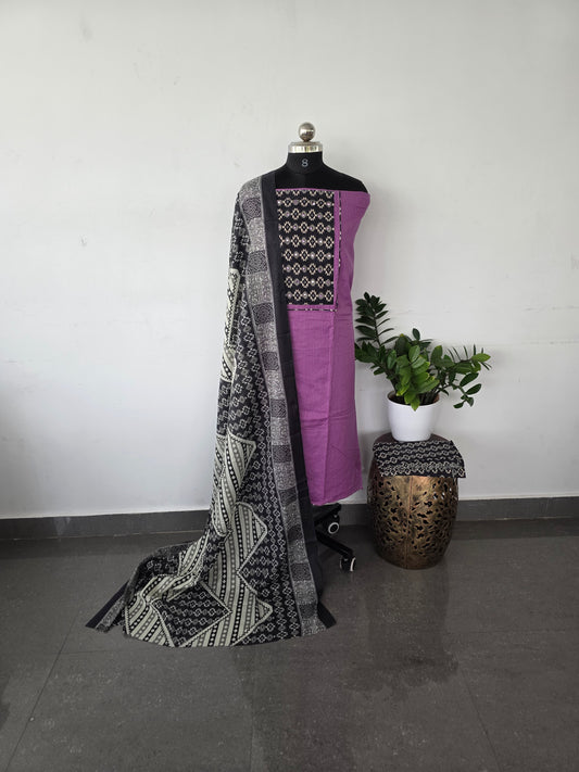 Regular/office wear pure cotton set - BF7