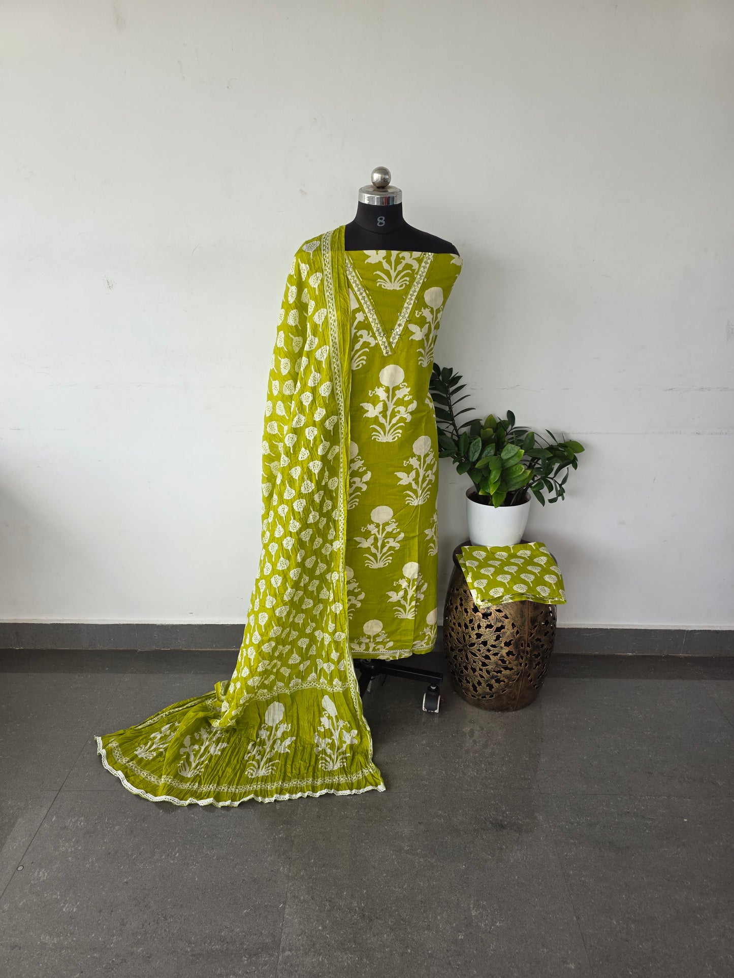 Premium jaipur cotton set - Flower 6