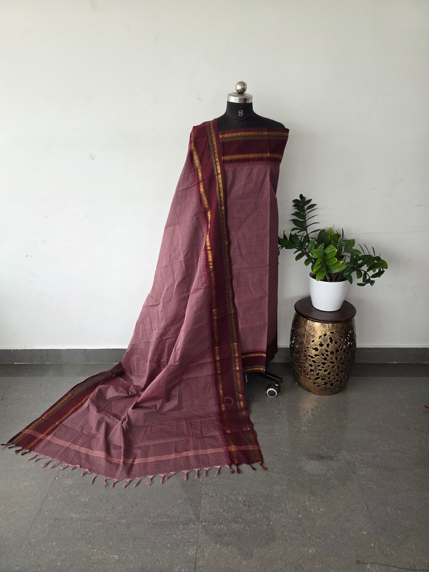 Premium chettinadu cotton set - CC38