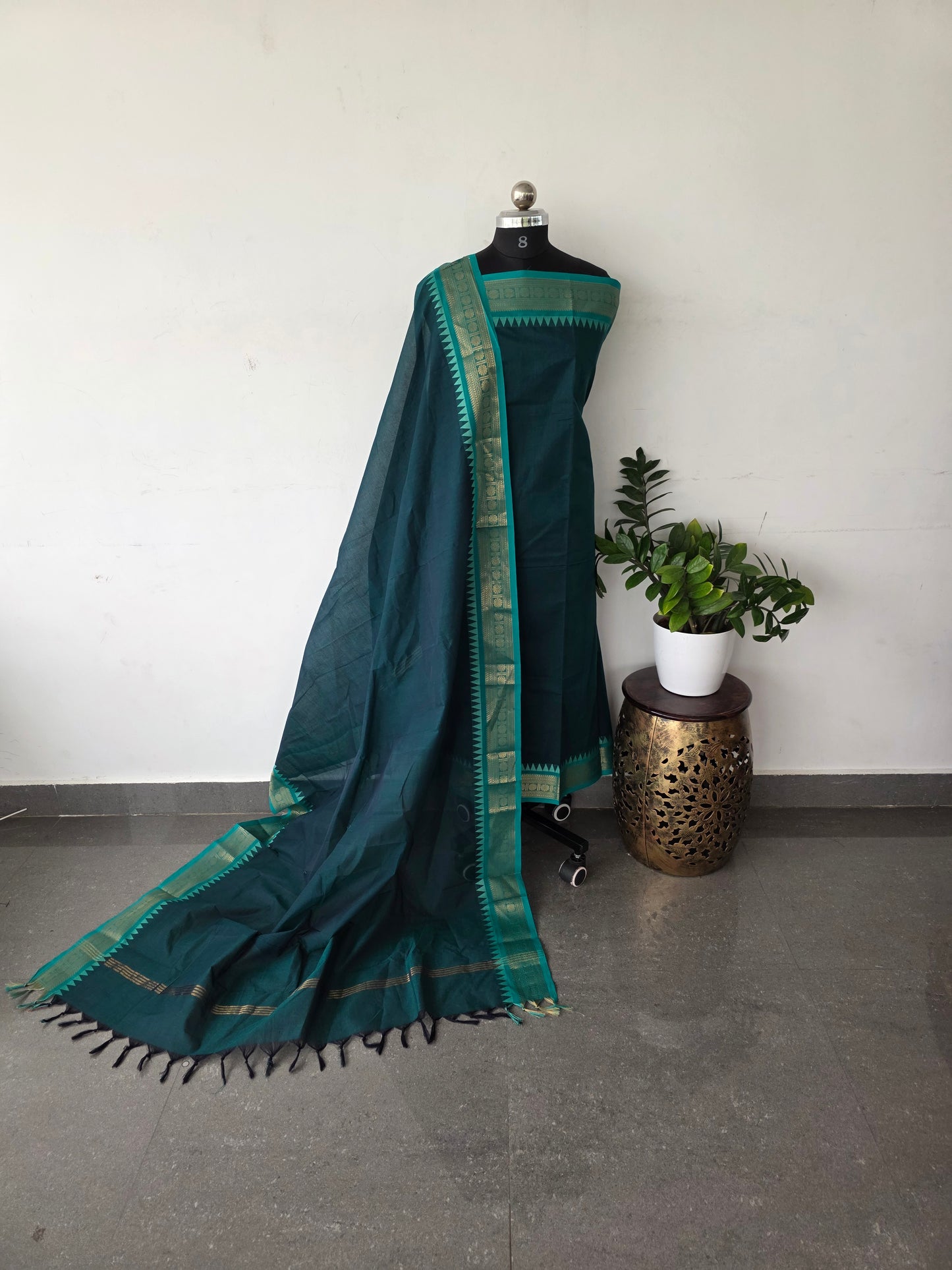 Premium chettinadu cotton set - CC43