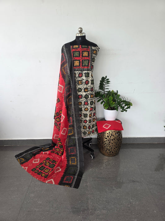 Regular/office wear pure cotton set - RO4