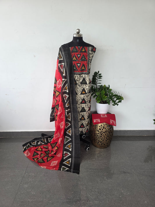 Regular/office wear pure cotton set - RO5