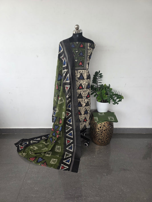 Regular/office wear pure cotton set - RO6