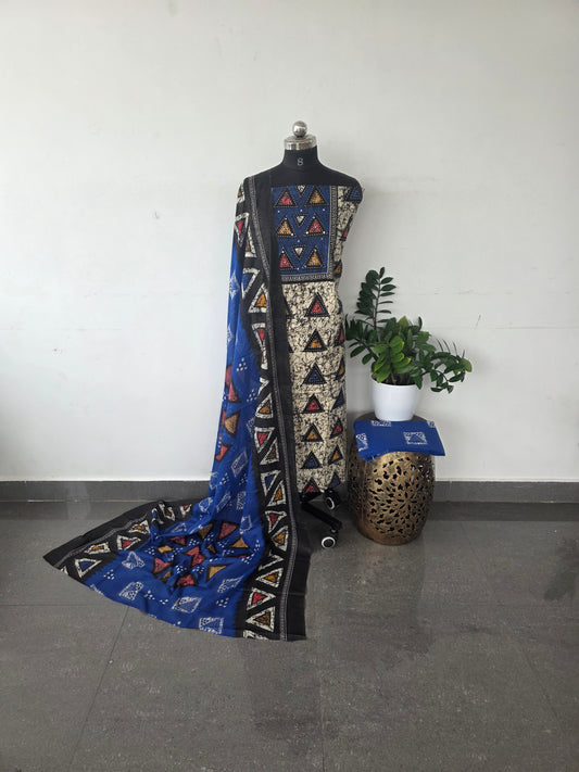 Regular/office wear pure cotton set - RO7