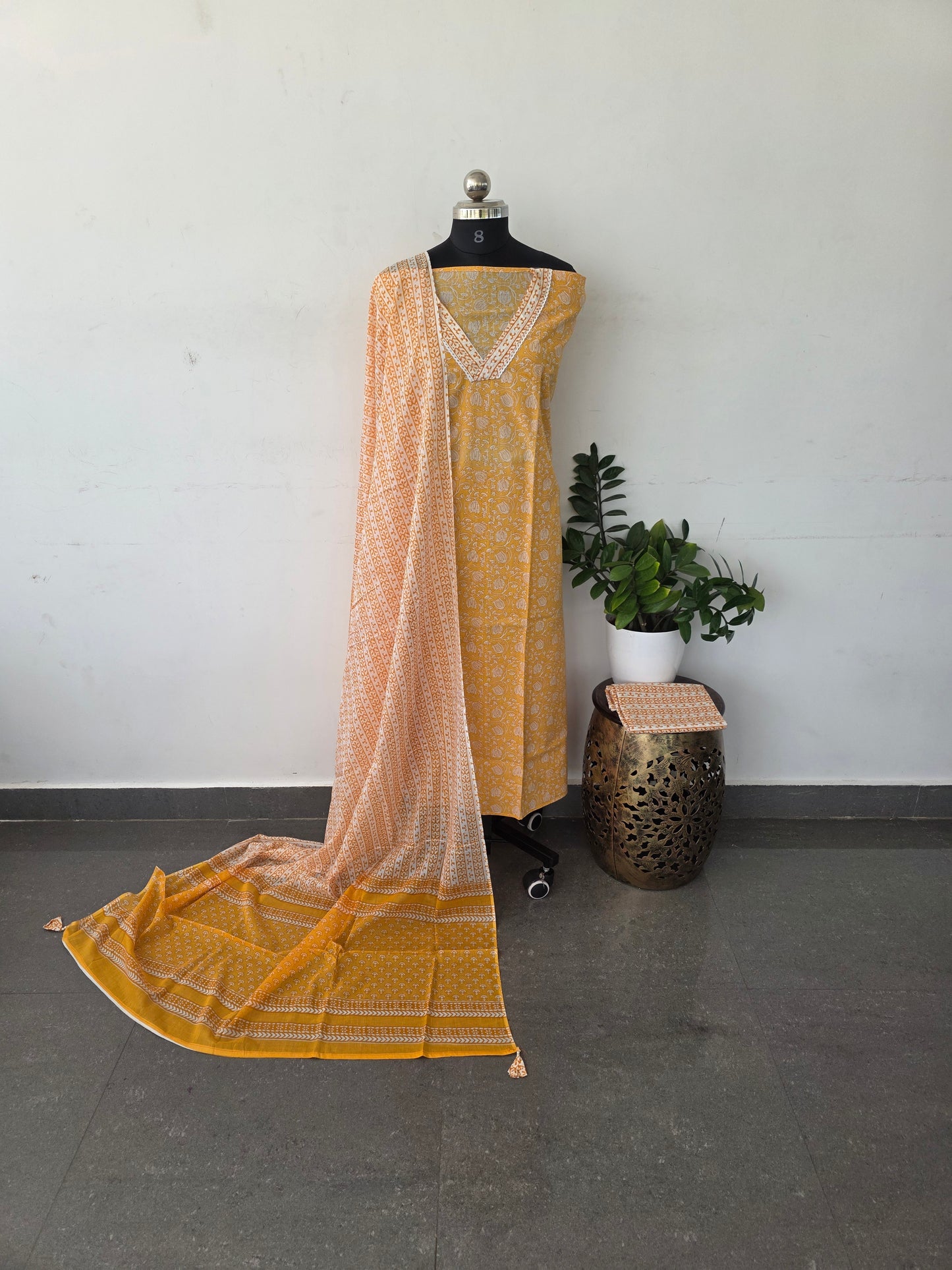 jaipuri pure cotton set - CS16