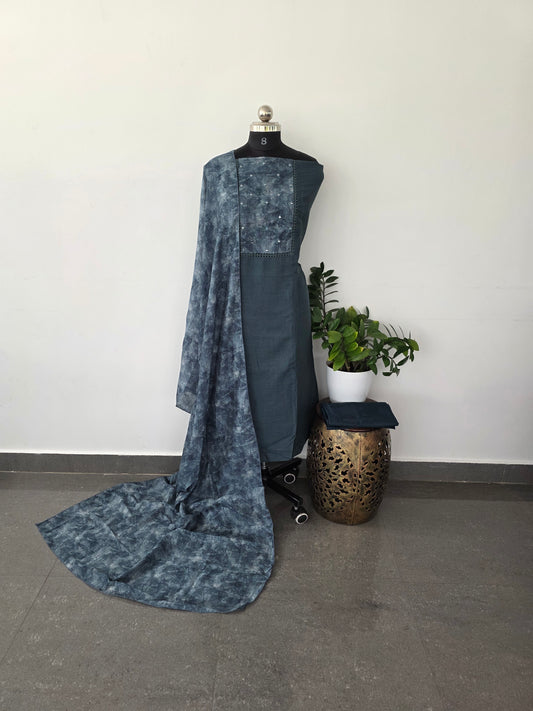 Vichitra silk set - VS8