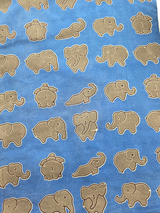 Pure kalamkari cotton running material - KM3