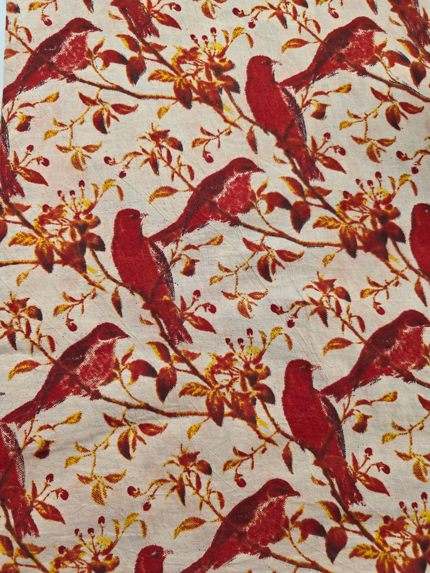 Pure kalamkari cotton running material - KM16