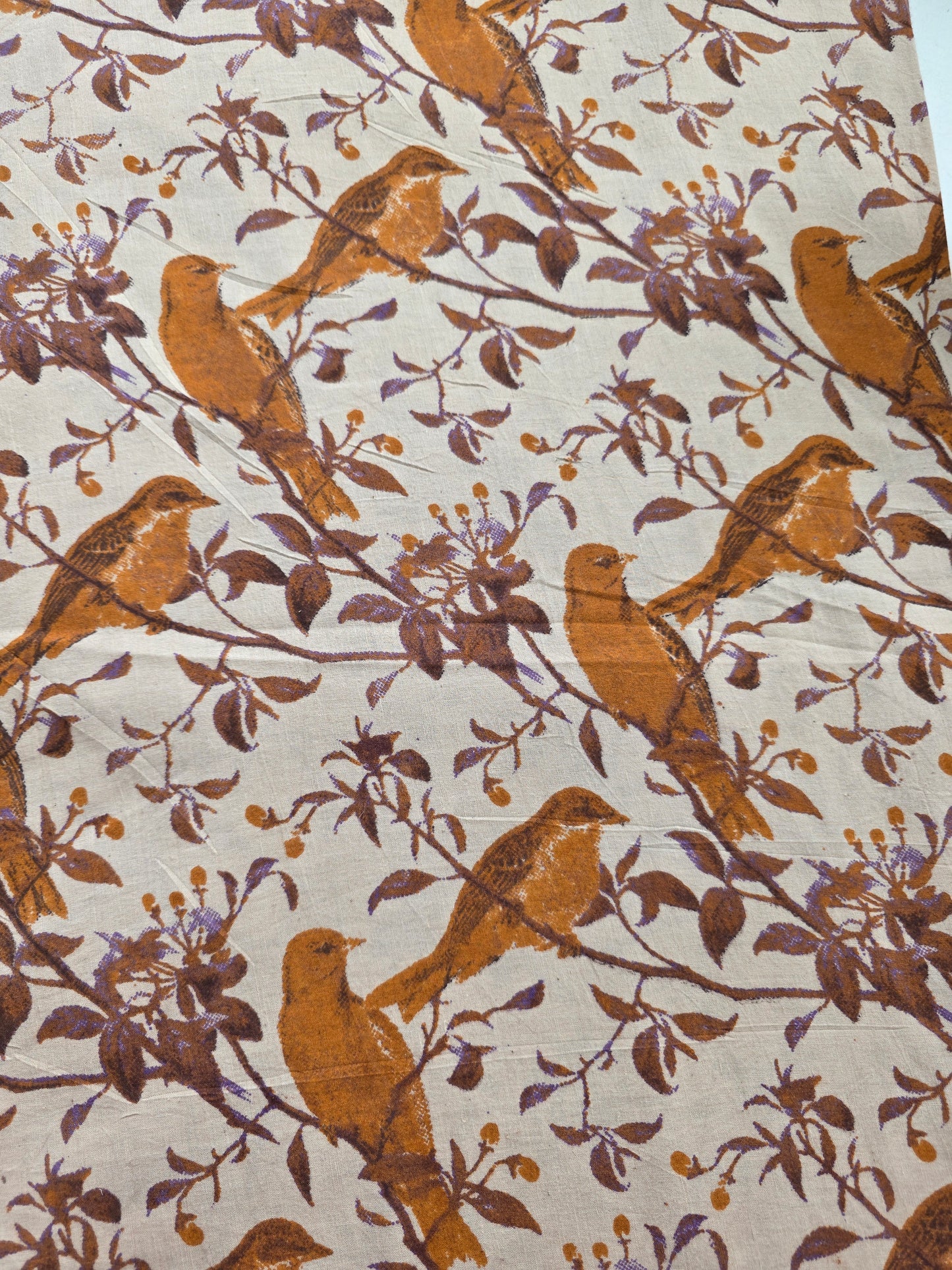 Pure kalamkari cotton running material - KM17