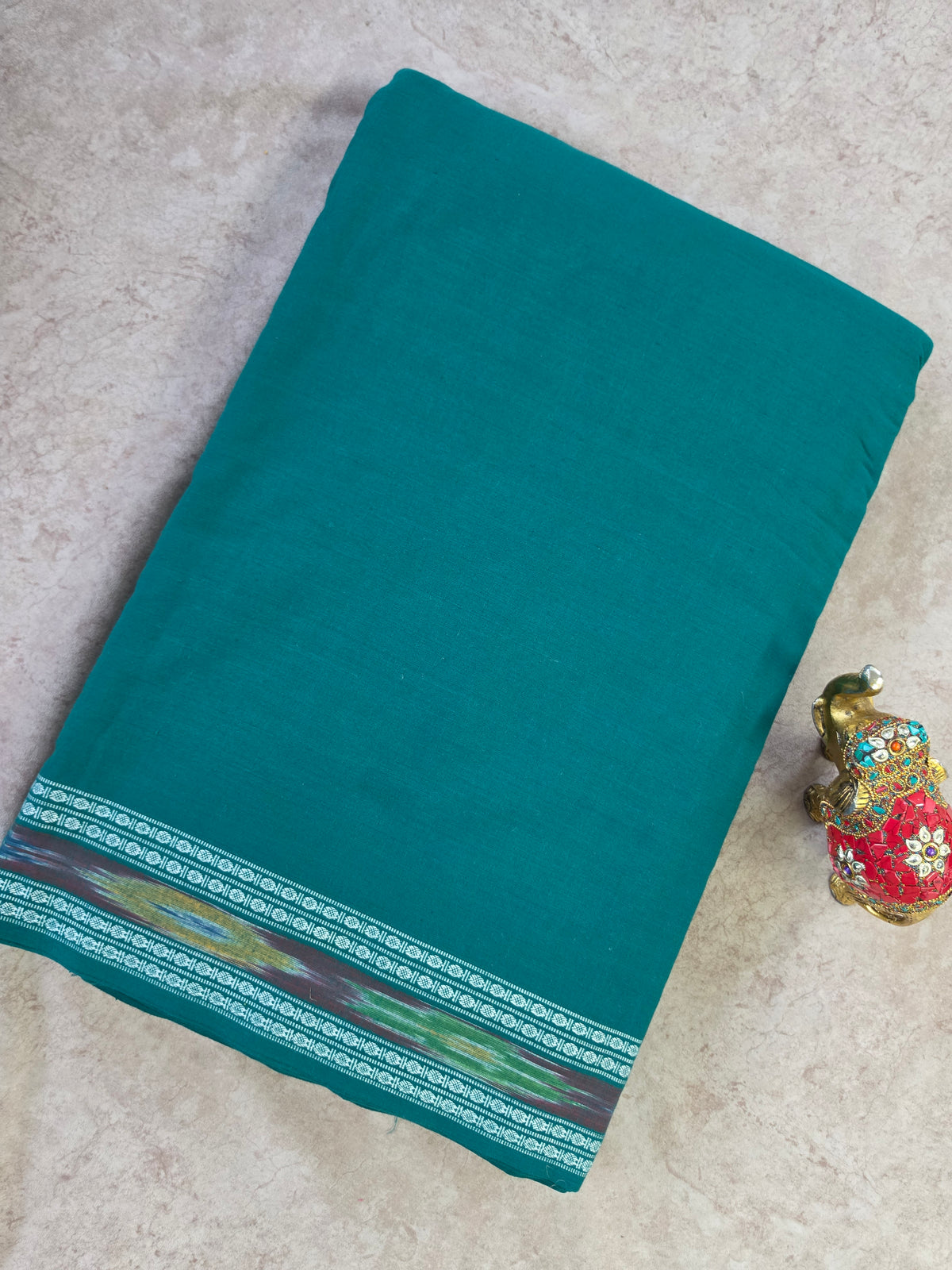 Pochampally prewashed south cotton fabric-HRM476