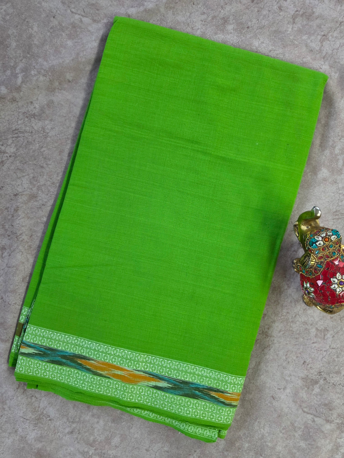 Pochampally prewashed south cotton fabric-HRM471