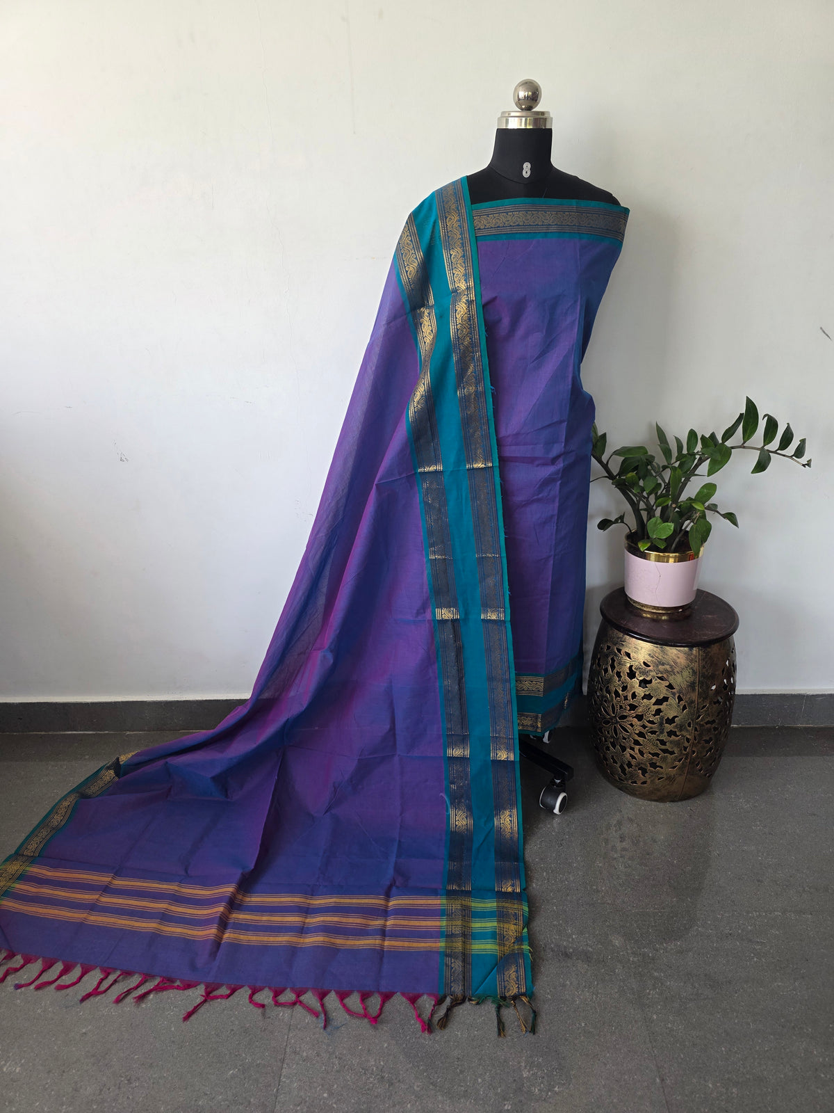 Premium chettinadu cotton salwar set -CK272