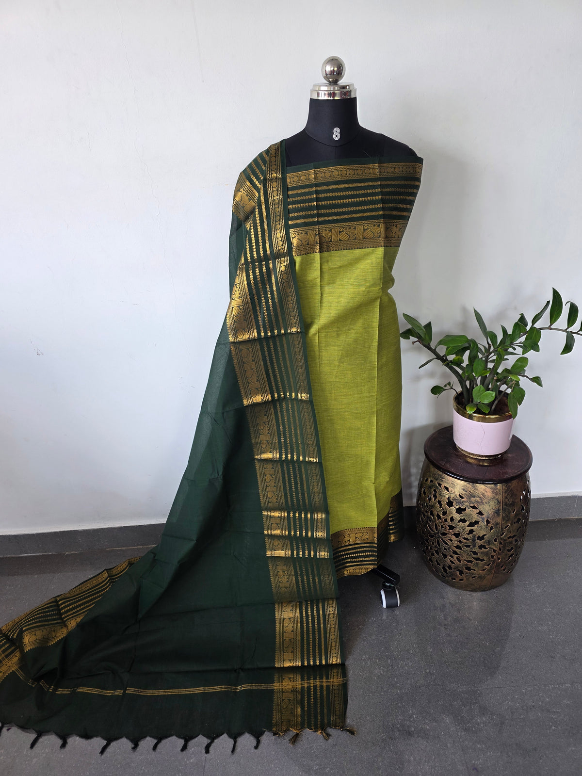 Premium chettinadu cotton salwar set -CK252