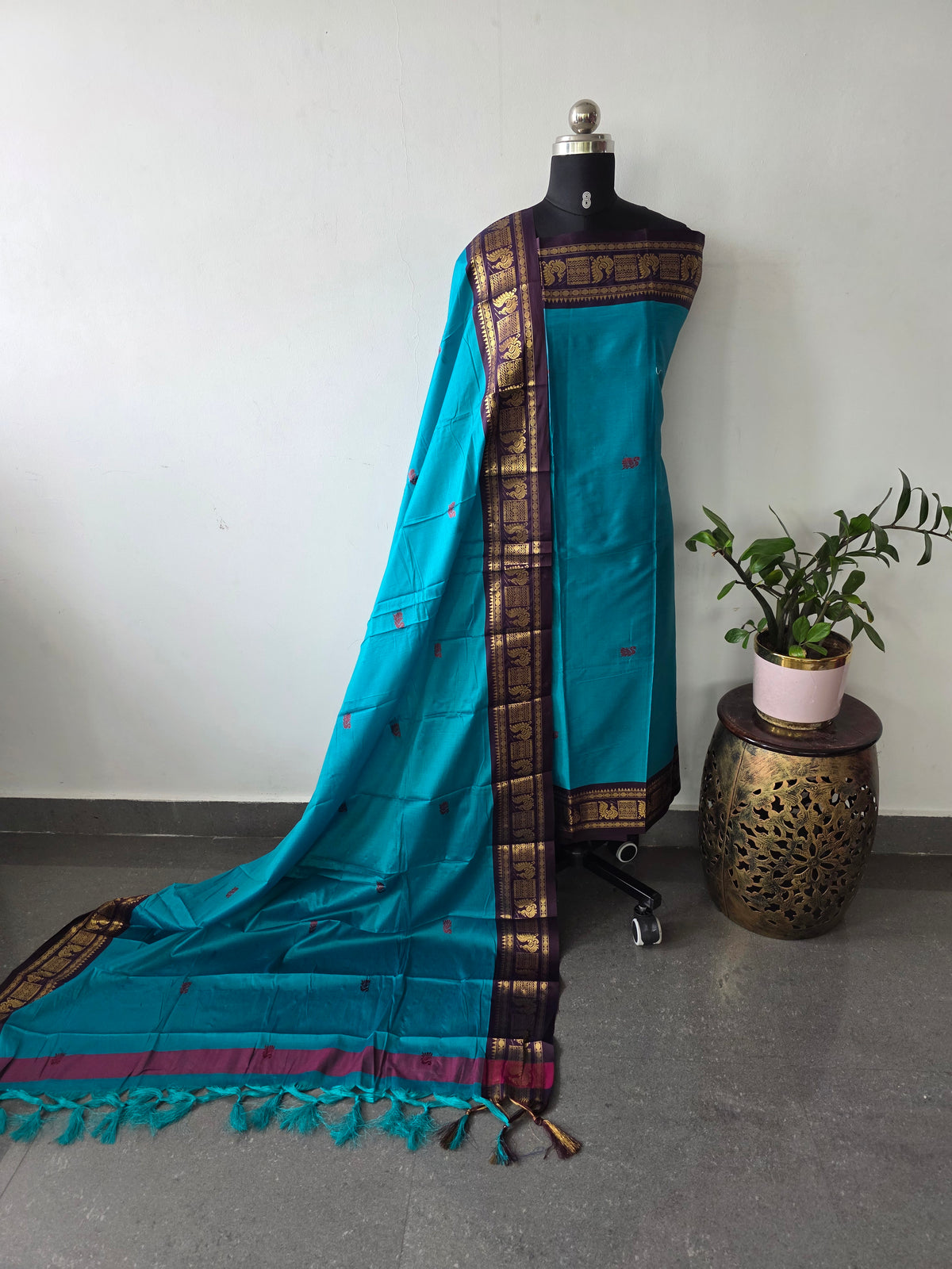 Kovilpattu soft silk salwar set-NA606