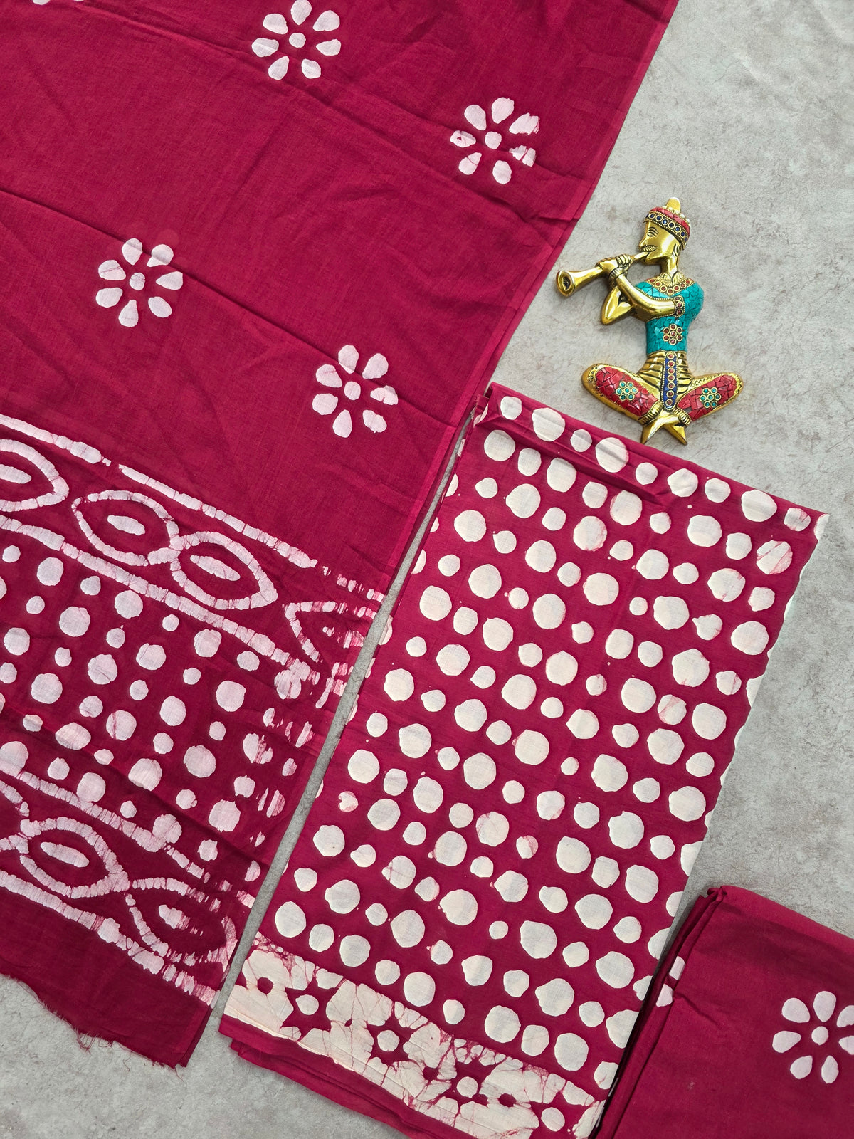 Bagru Handblock cotton salwar set - JA666