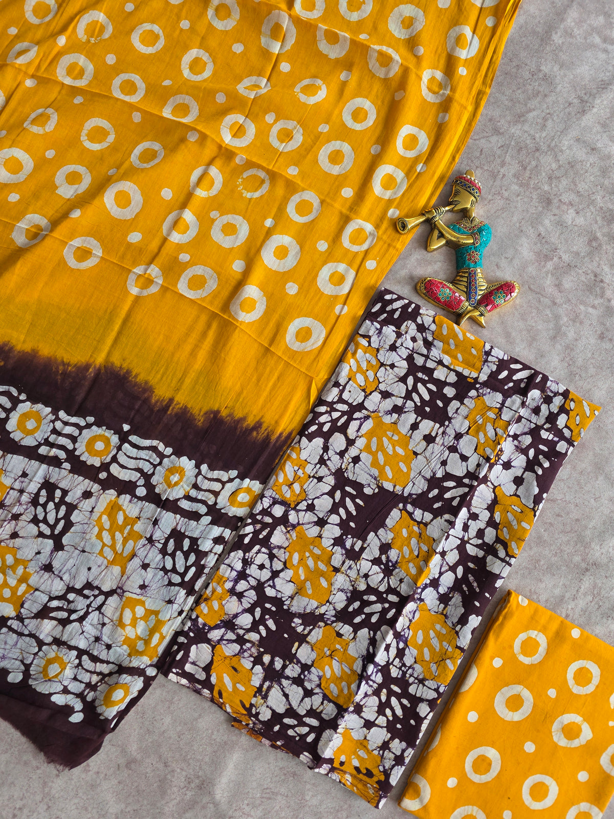 Bagru Handblock cotton salwar set - JA667