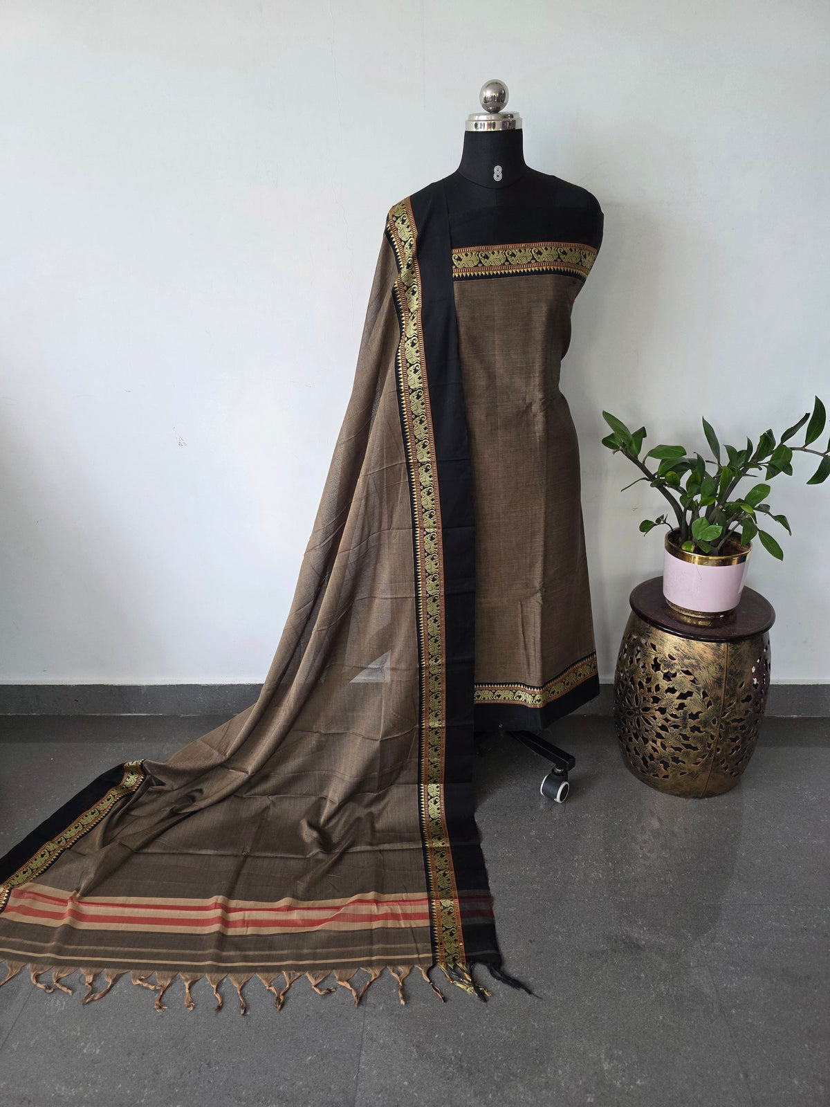 Mercerised narayanapet salwar set (4.5 meters) -NA754