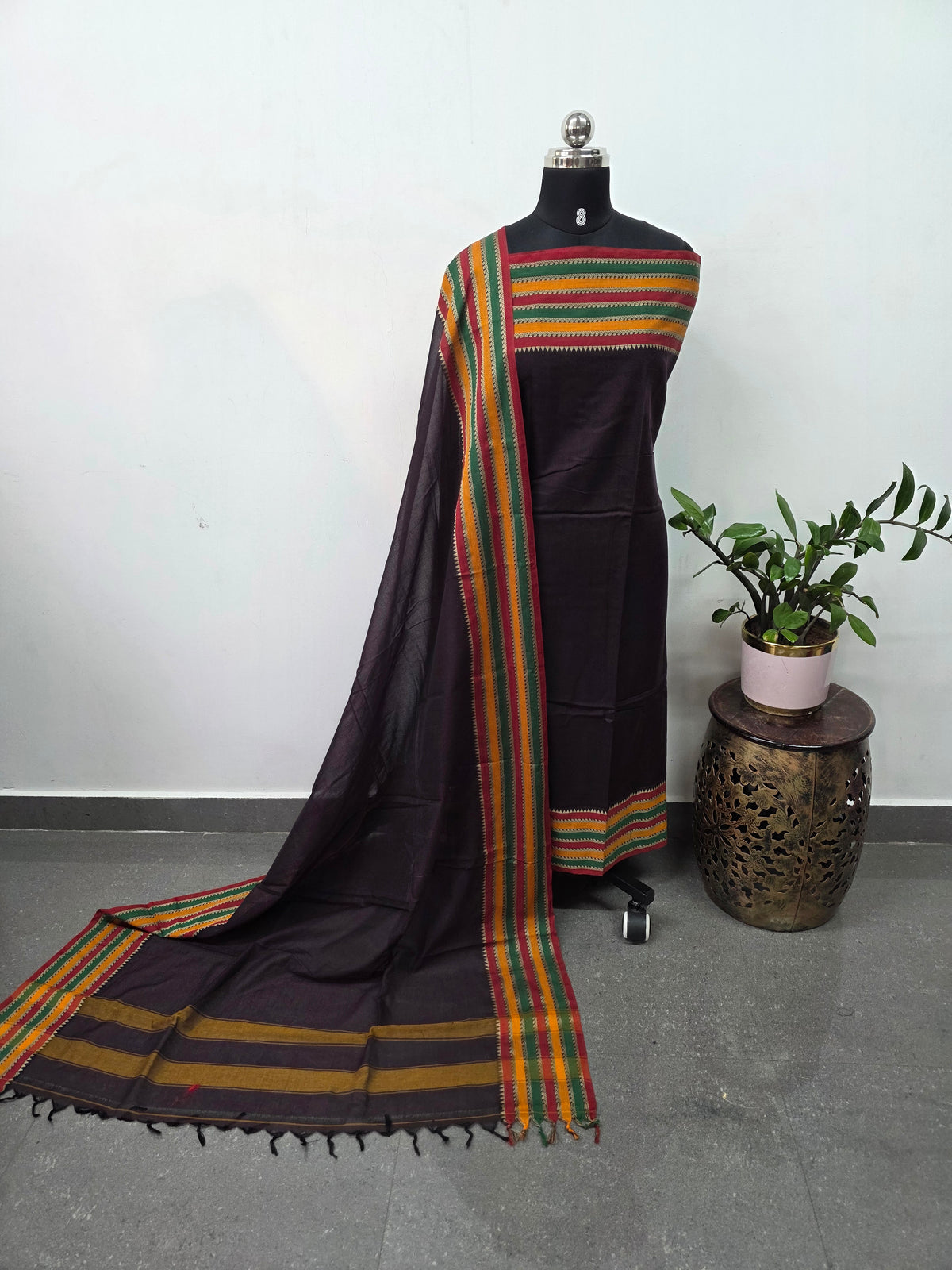 Mercerised narayanapet salwar set (4.5 meters) -NA755