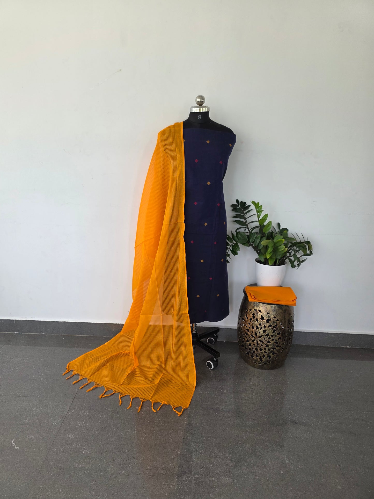Pure handloom cotton set - w20