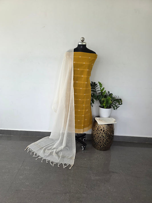 Pure handloom cotton set - w23