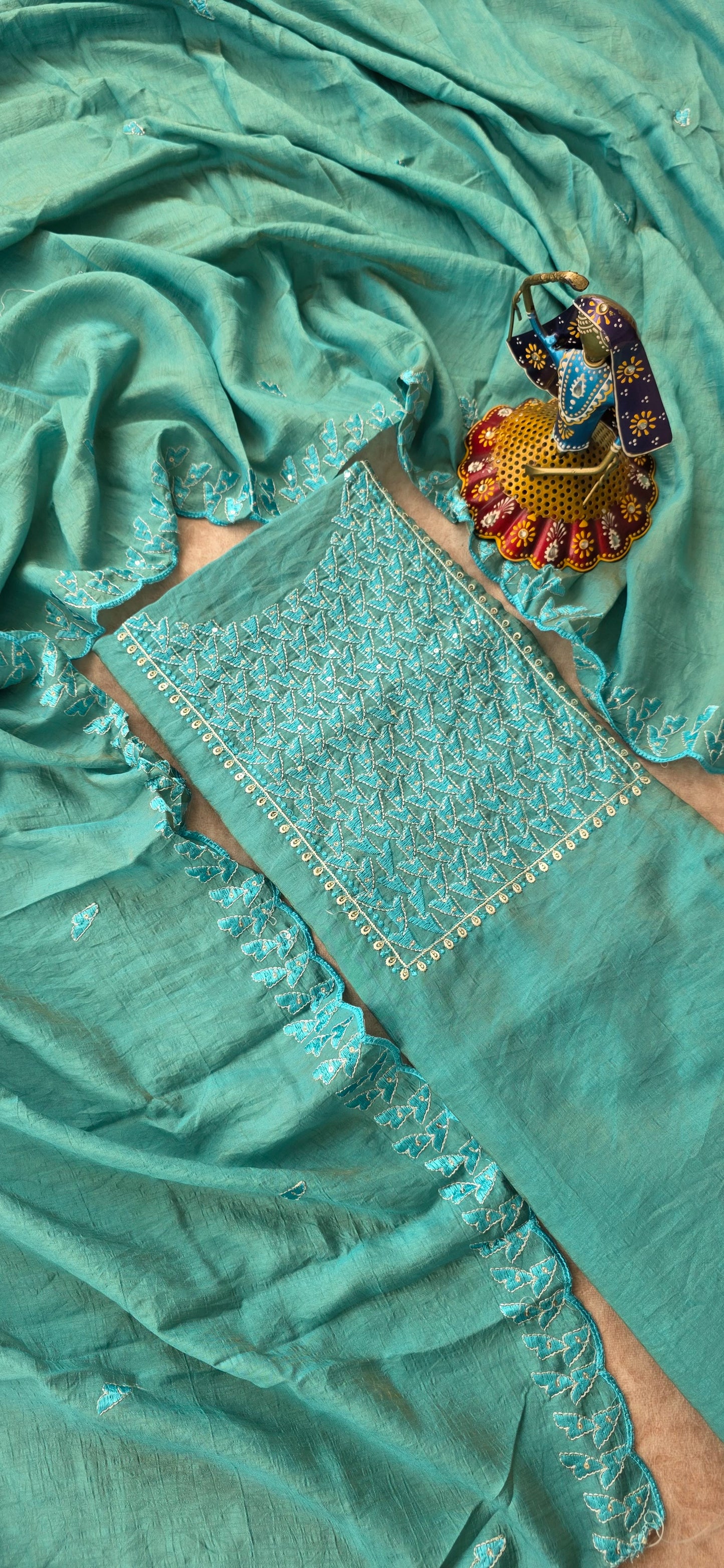 Premium soft silk set - V7