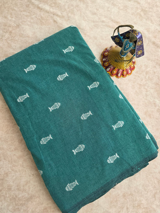 Pure handloom cotton running material (2.5 mtrs)- HM10