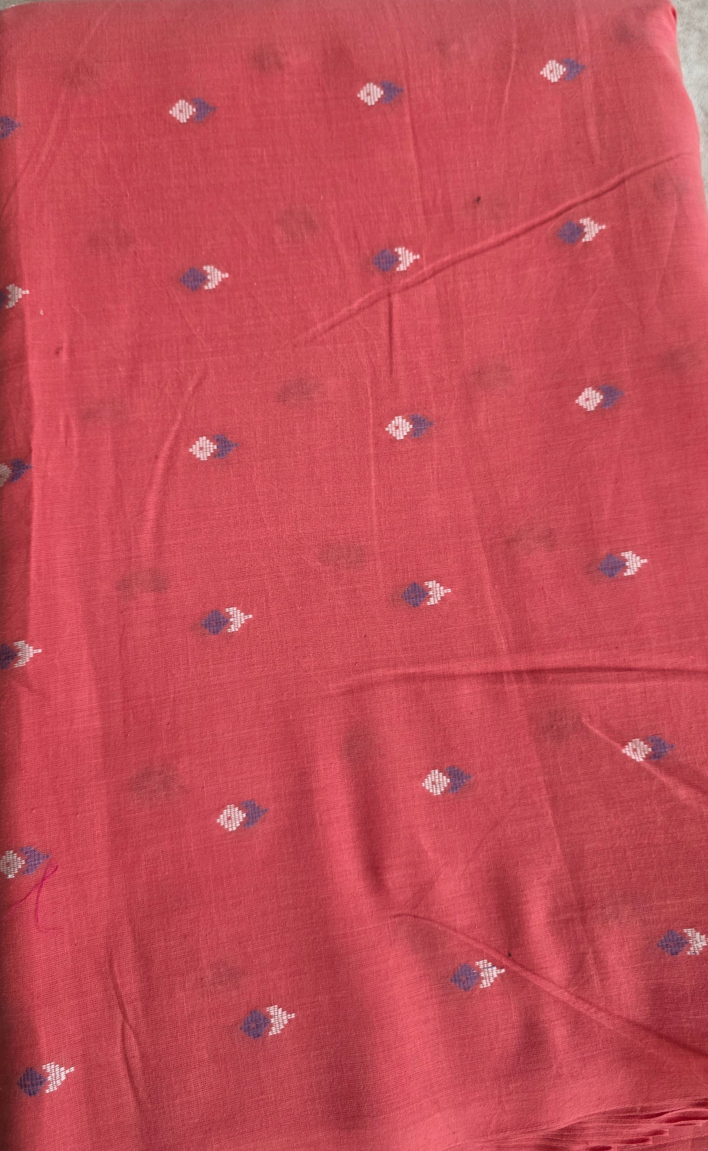 Pure handloom cotton running material (2.5 mtrs)- HM13