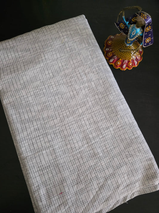 Pure handloom cotton set (2.5 mtrs)- HM18