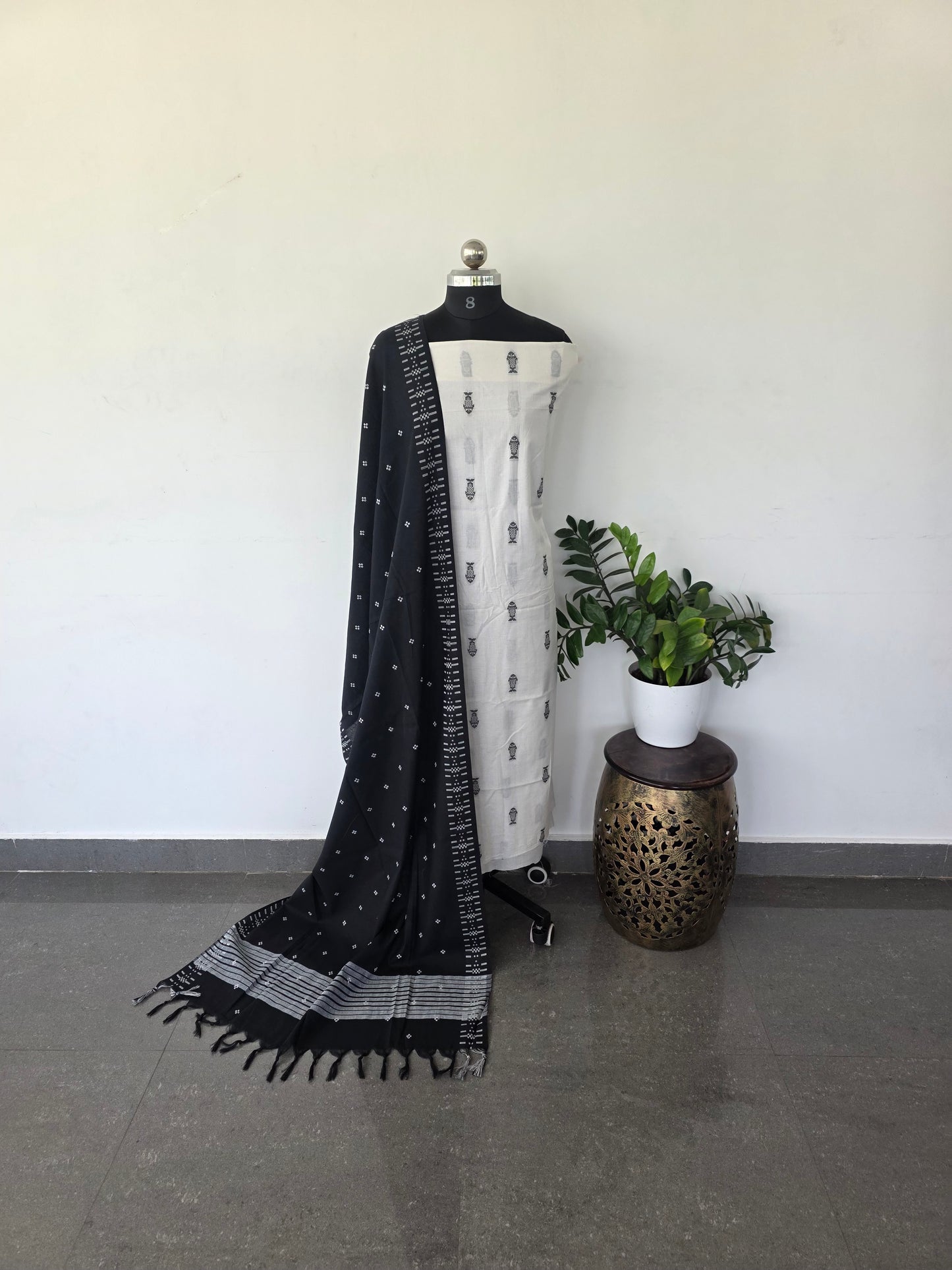 Mul handloom cotton set - 11
