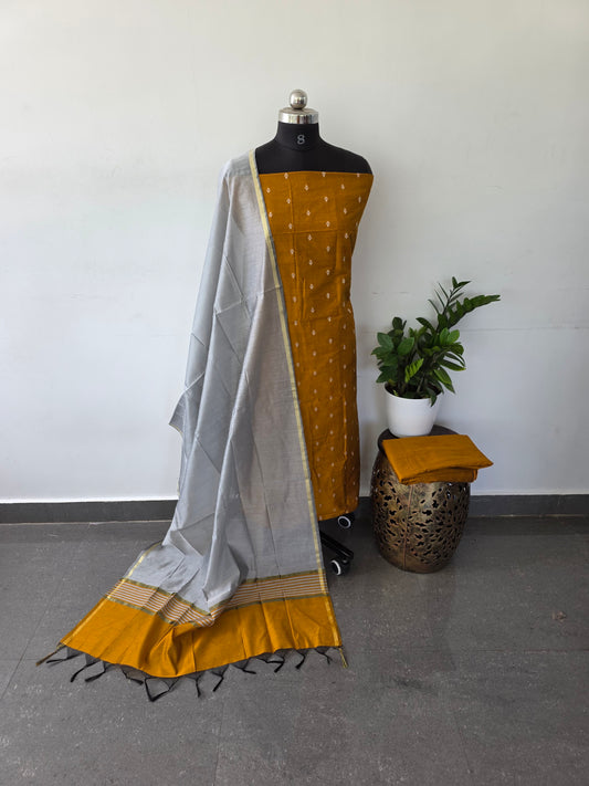 Soft silk set - yellow