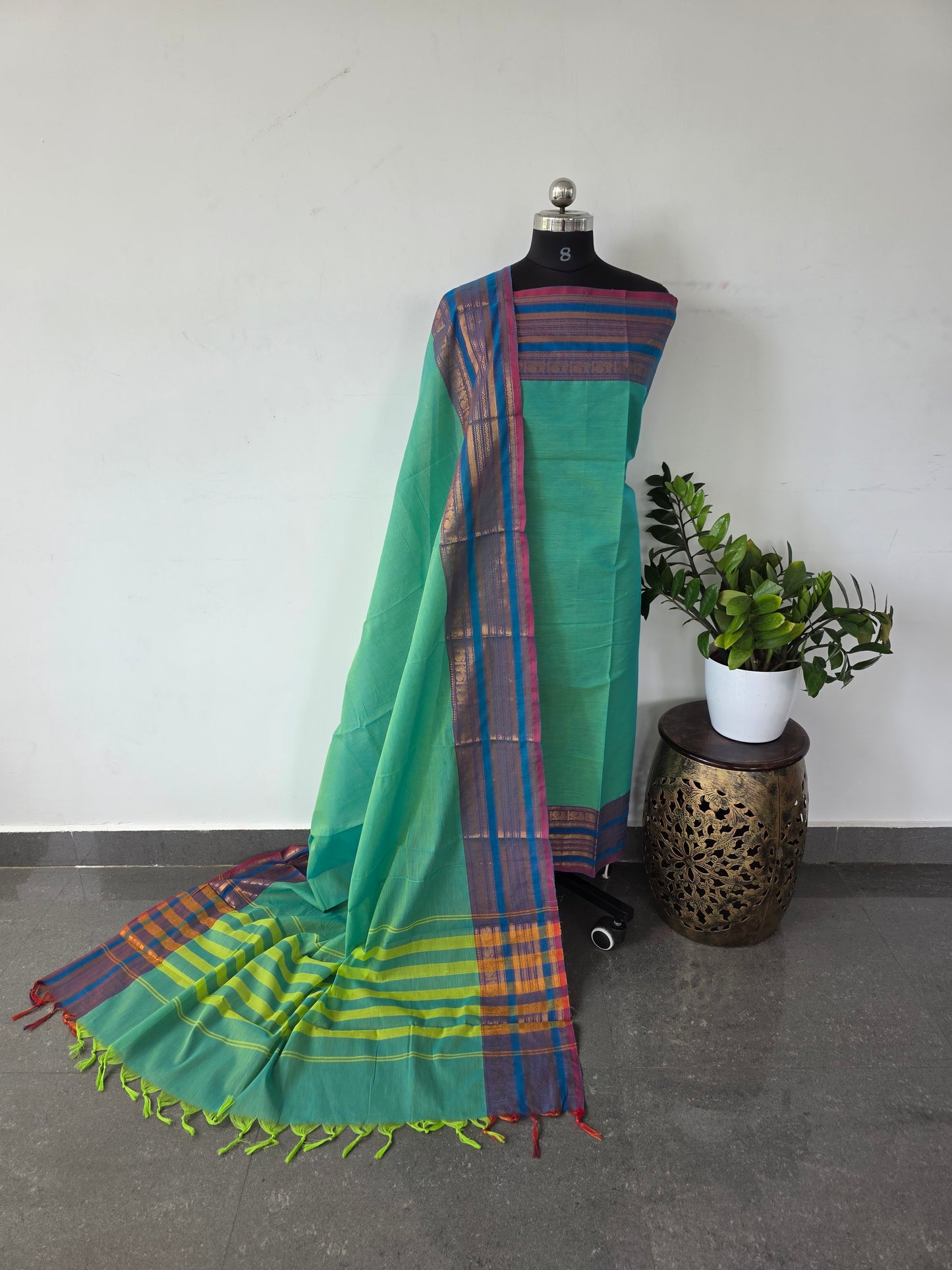 Premium Kanchi cotton set ( 2 pc set ) - KC1