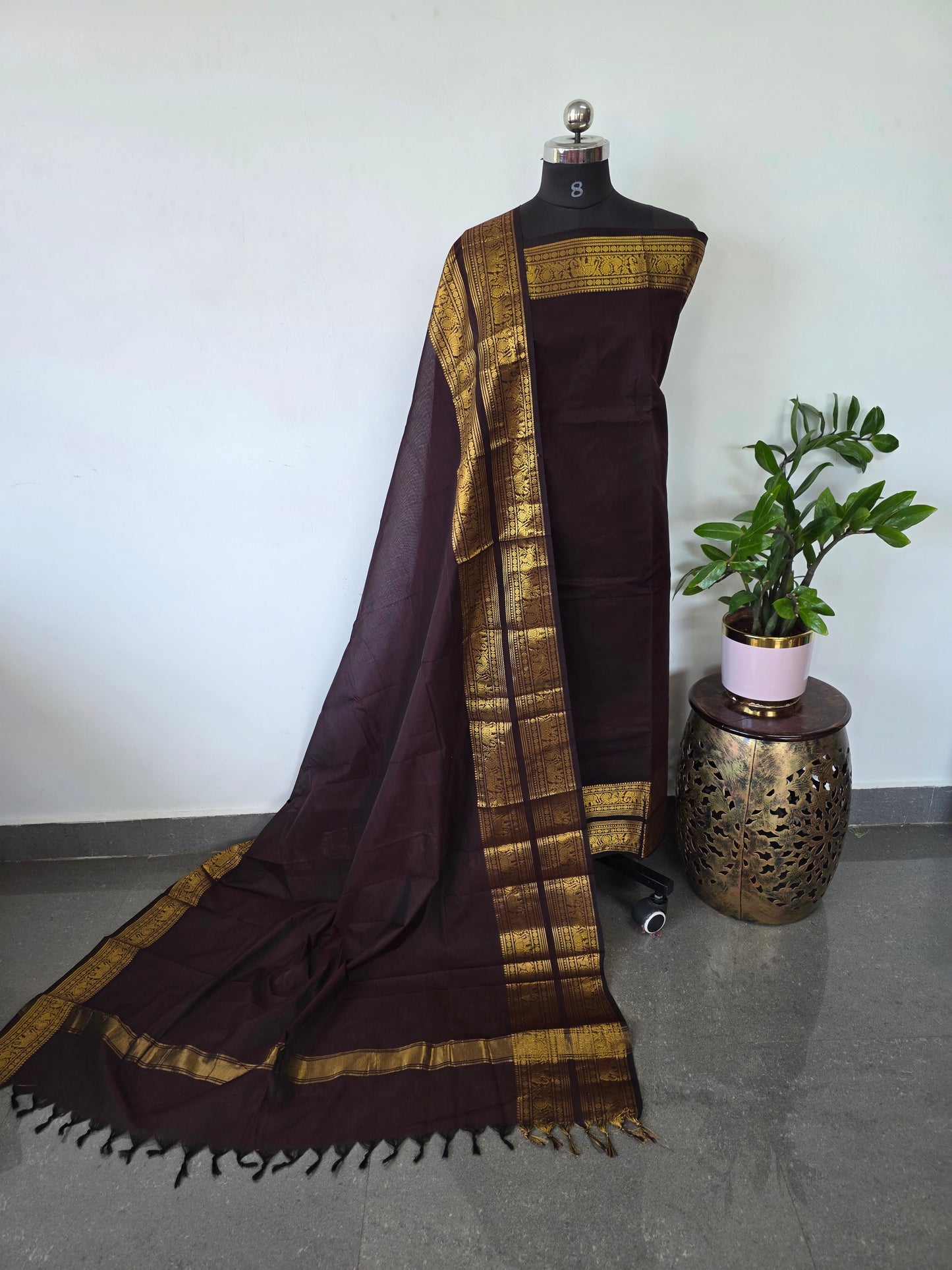 Premium chettinadu cotton salwar set - CK99