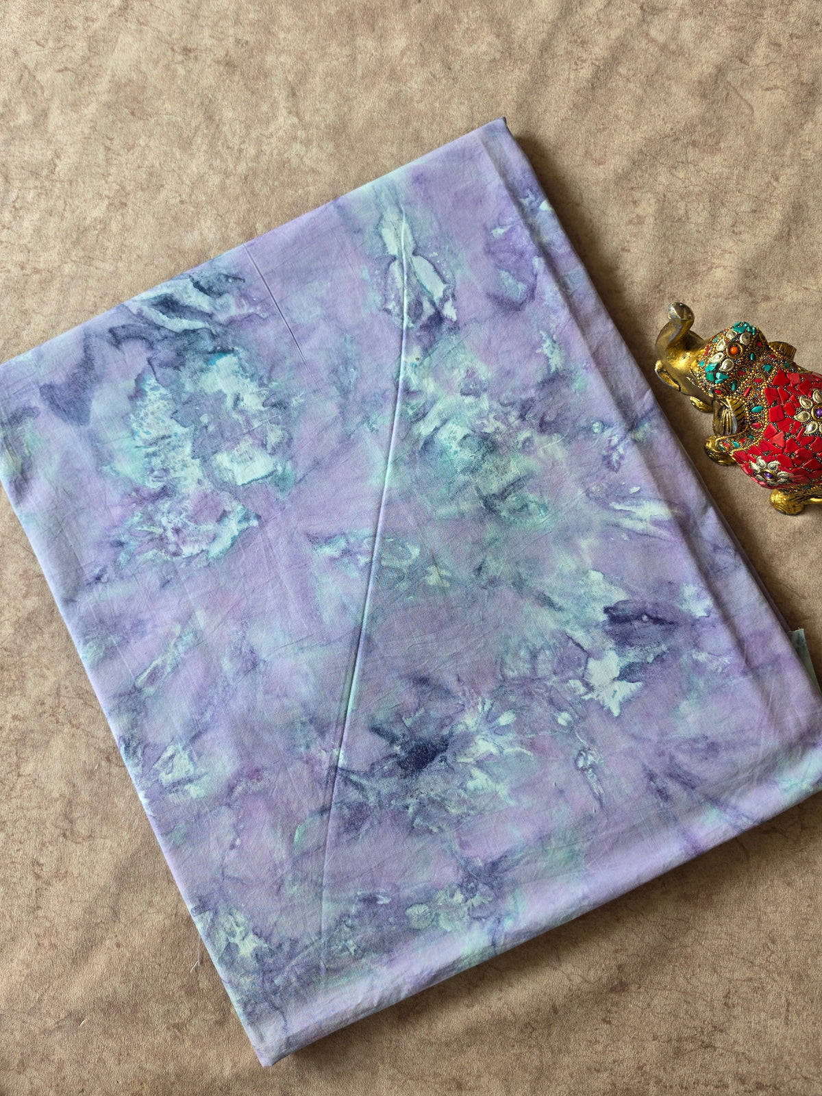 Handcrafted batik cotton running material -HB53