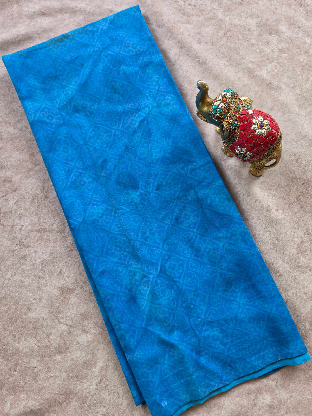 Handcrafted batik cotton running material -HB149