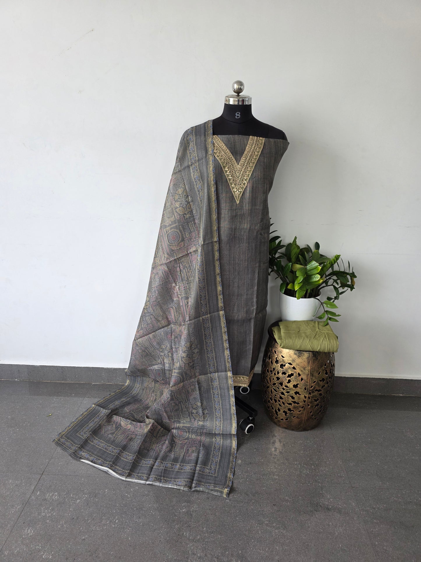 Premium tissue silk set -354