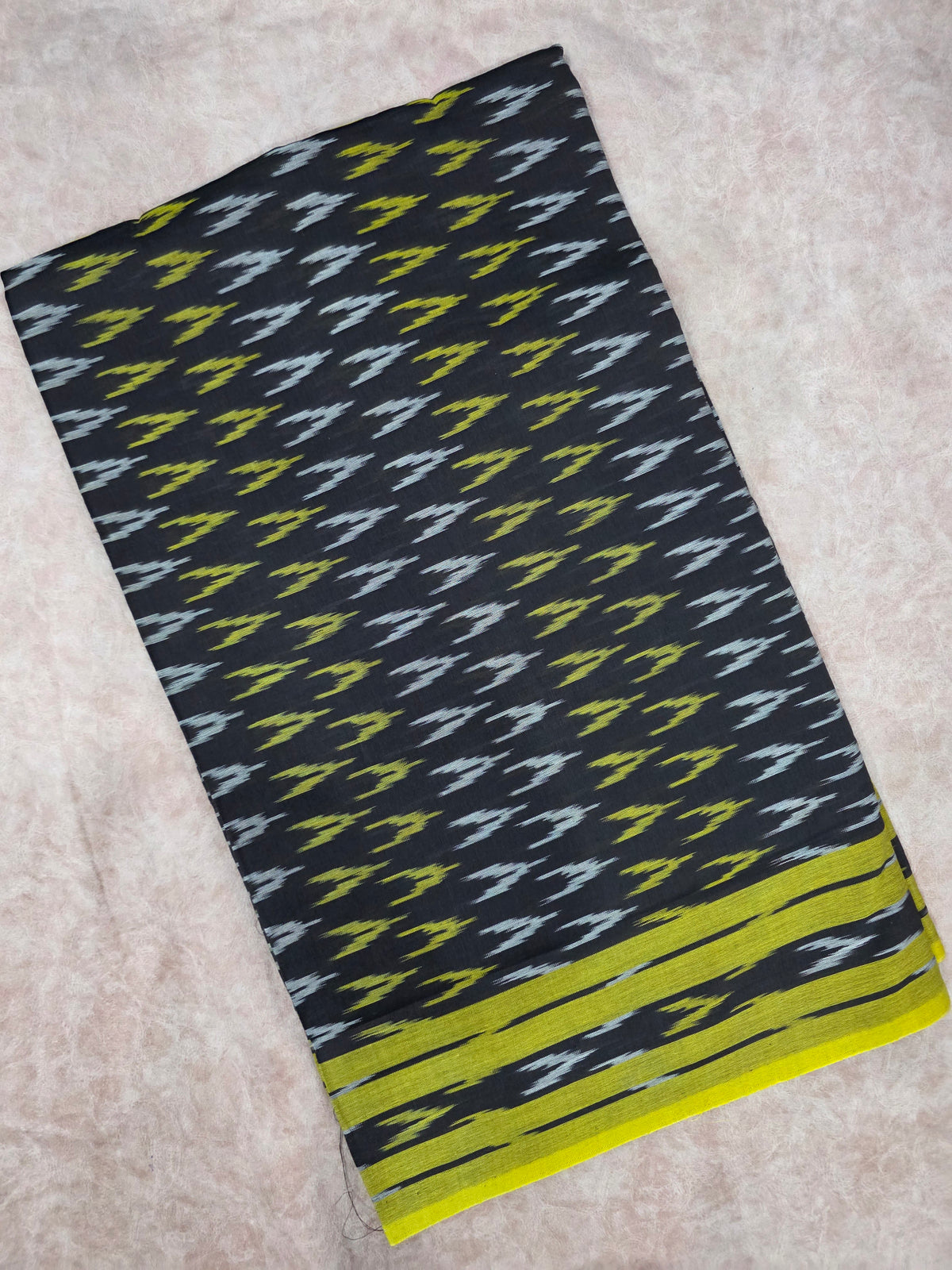 Mercerised warp ikkat saree - WW214