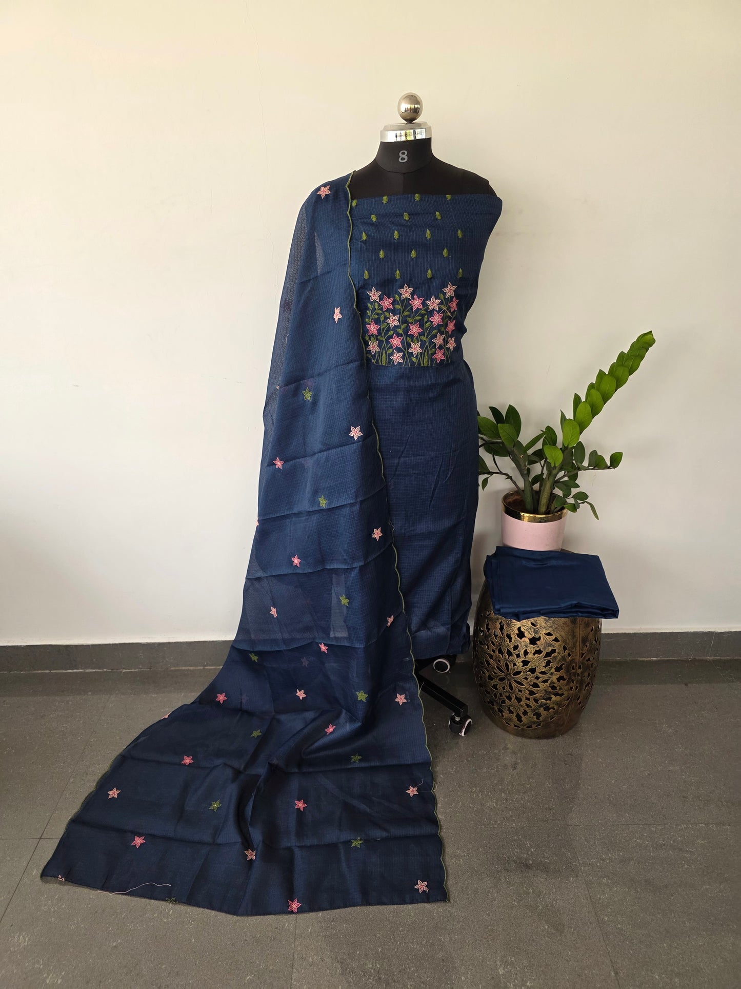Embroidery Kota salwar set - KV20