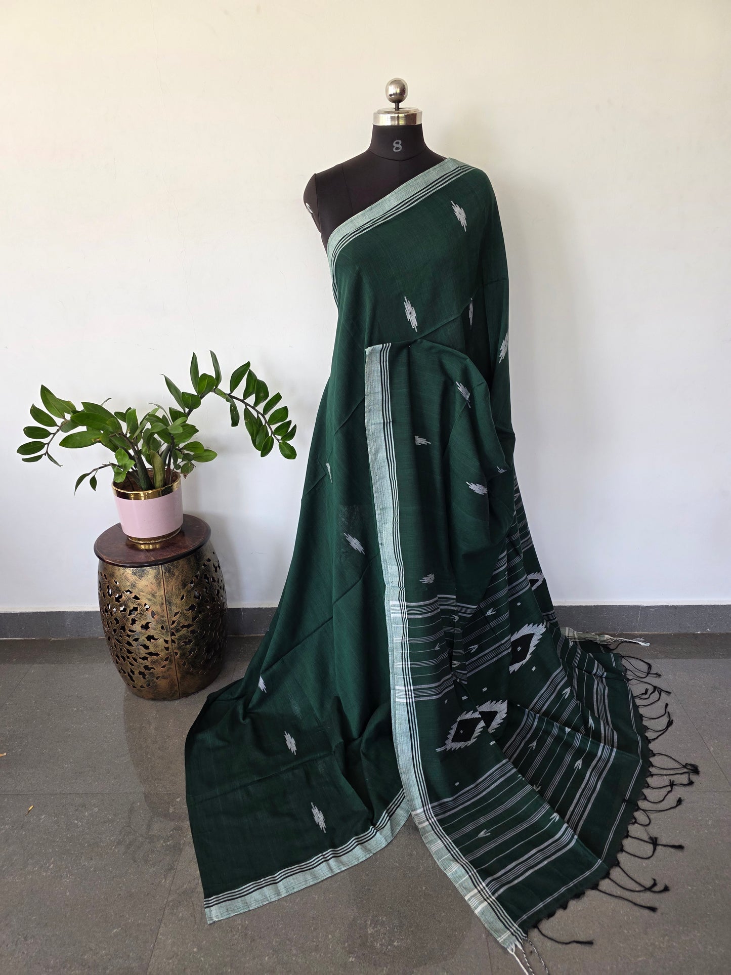Malai cotton West Bengal saree - BB602