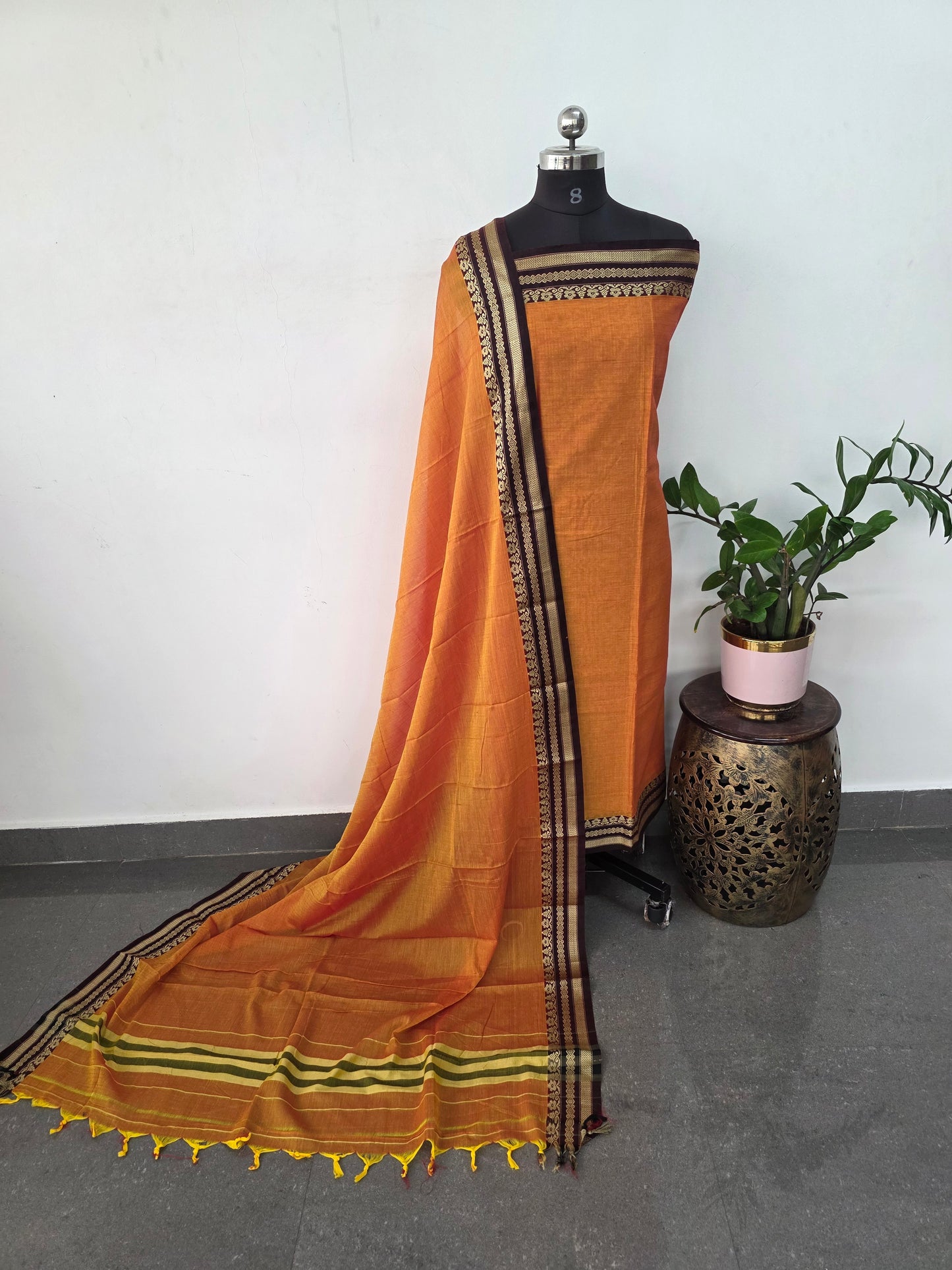 Mercerised narayanapet salwar set (4.5 meters)-NA534