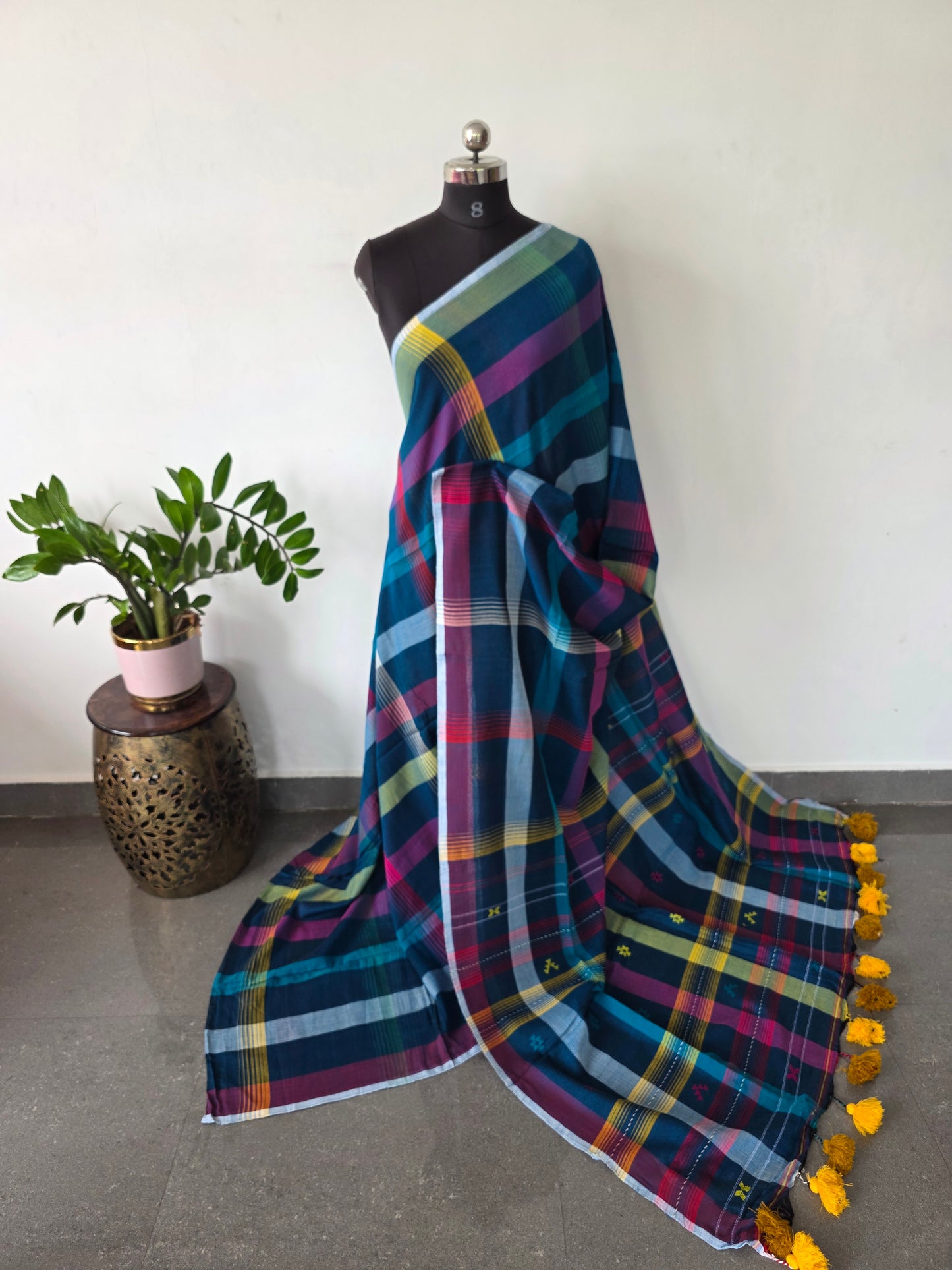 Malai cotton West Bengal saree - BB530